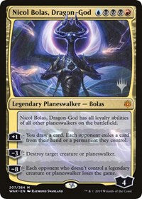 Nicol Bolas, Dragon-God [Promo Pack: Core Set 2020] | Gam3 Escape