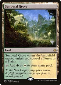 Sunpetal Grove [Promo Pack: Core Set 2020] | Gam3 Escape