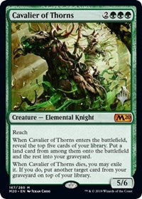 Cavalier of Thorns [Promo Pack: Core Set 2020] | Gam3 Escape