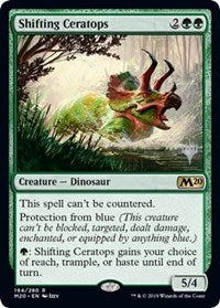 Shifting Ceratops [Promo Pack: Core Set 2020] | Gam3 Escape