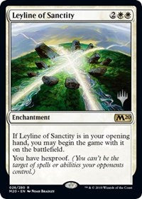 Leyline of Sanctity [Promo Pack: Core Set 2020] | Gam3 Escape