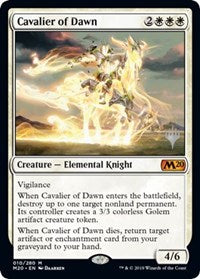 Cavalier of Dawn [Promo Pack: Core Set 2020] | Gam3 Escape