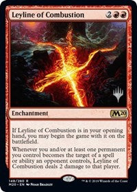 Leyline of Combustion [Promo Pack: Core Set 2020] | Gam3 Escape