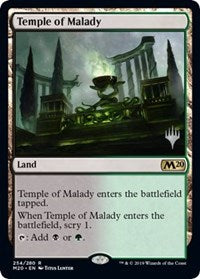 Temple of Malady [Promo Pack: Core Set 2020] | Gam3 Escape