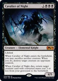 Cavalier of Night [Promo Pack: Core Set 2020] | Gam3 Escape