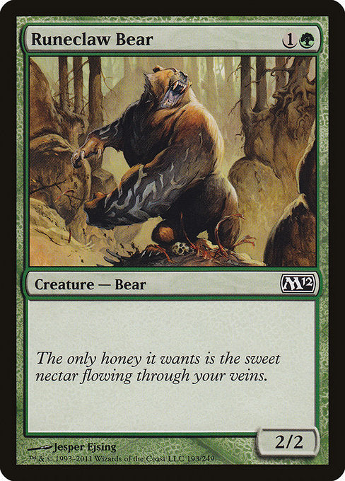 Runeclaw Bear [Magic 2012] | Gam3 Escape