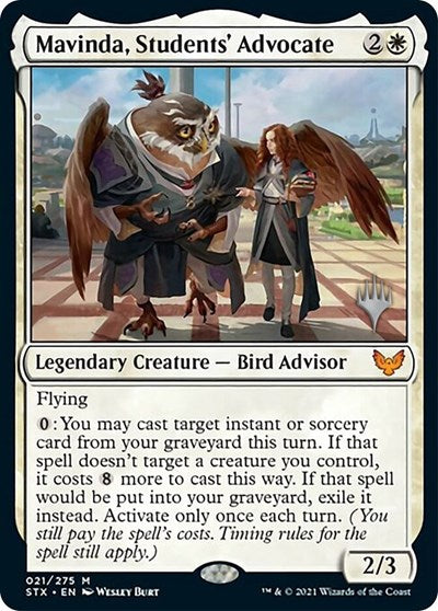 Mavinda, Students' Advocate (Promo Pack) [Strixhaven: School of Mages Promos] | Gam3 Escape