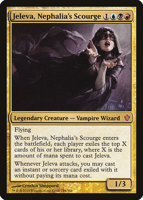 Jeleva, Nephalia's Scourge [Commander 2013] | Gam3 Escape