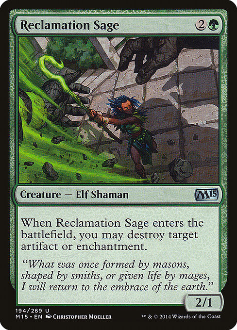 Reclamation Sage [Magic 2015] | Gam3 Escape