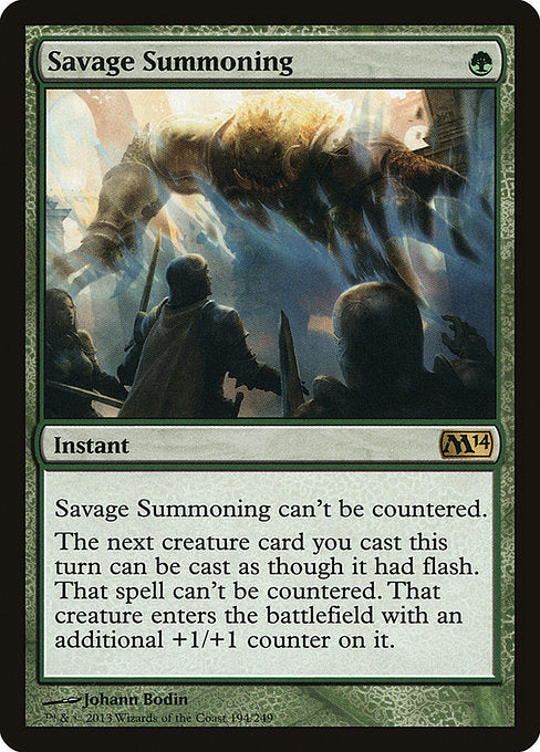 Savage Summoning [Magic 2014] | Gam3 Escape