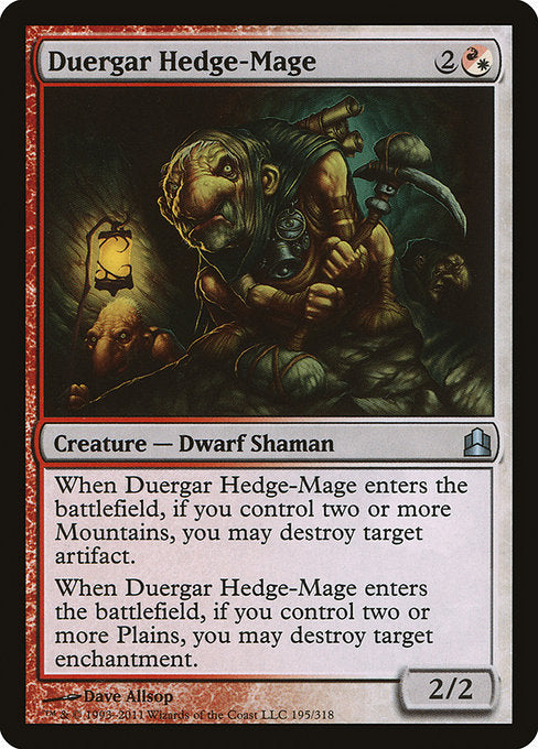 Duergar Hedge-Mage [Commander 2011] | Gam3 Escape