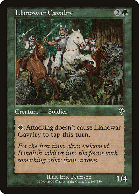 Llanowar Cavalry [Invasion] | Gam3 Escape