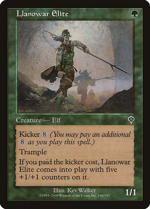 Llanowar Elite [Invasion] | Gam3 Escape