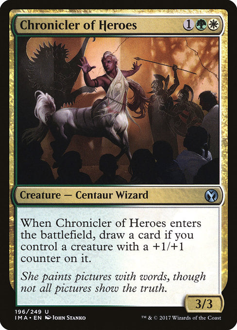 Chronicler of Heroes [Iconic Masters] | Gam3 Escape