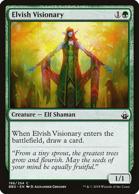 Elvish Visionary [Battlebond] | Gam3 Escape