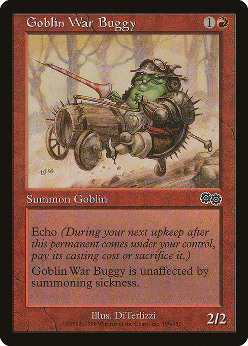 Goblin War Buggy [Urza's Saga] | Gam3 Escape
