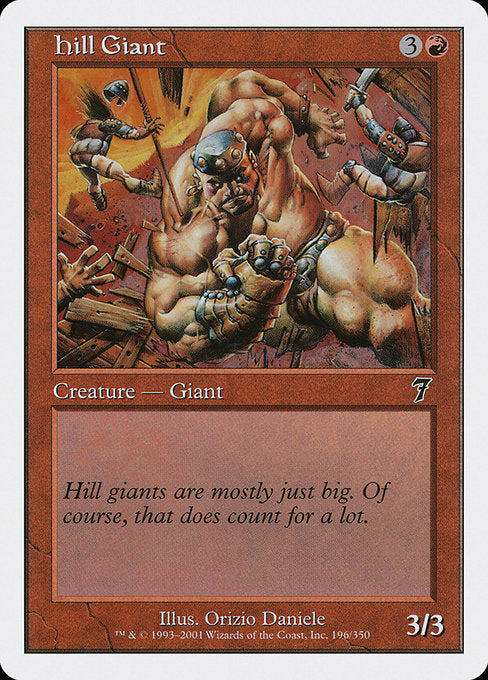 Hill Giant [Seventh Edition] | Gam3 Escape