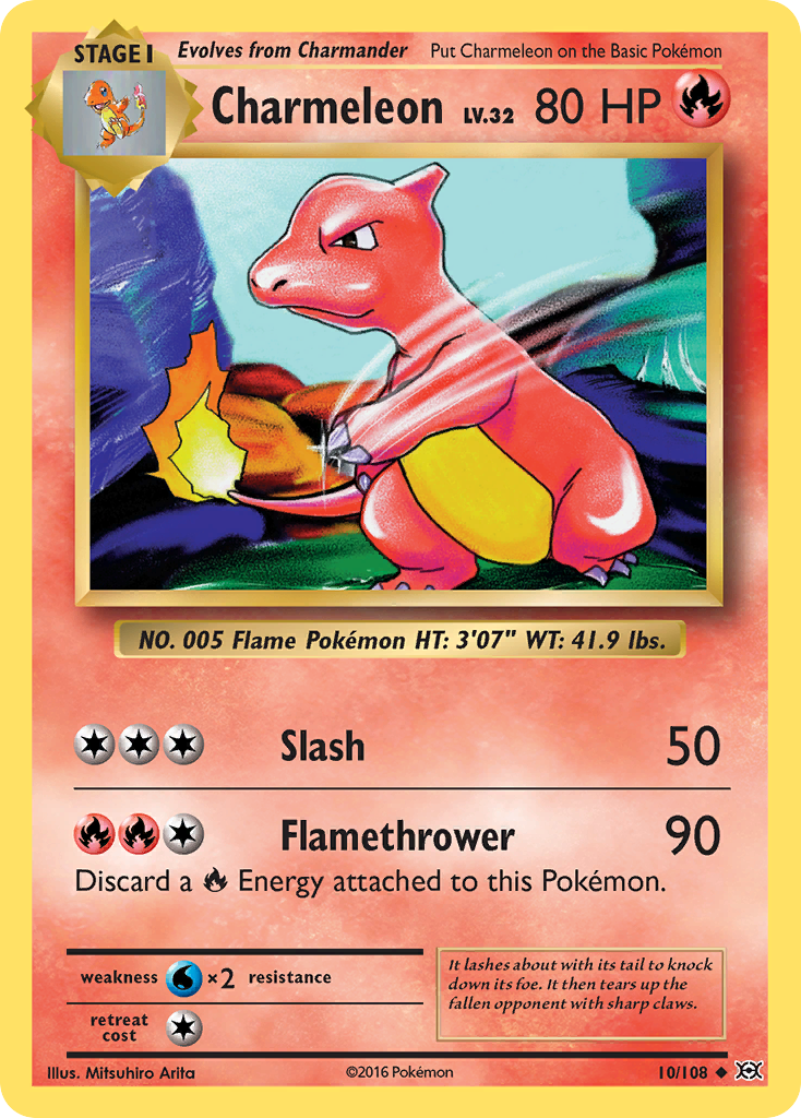 Charmeleon (10/108) [XY: Evolutions] | Gam3 Escape