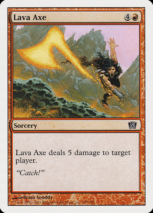 Lava Axe [Eighth Edition] | Gam3 Escape