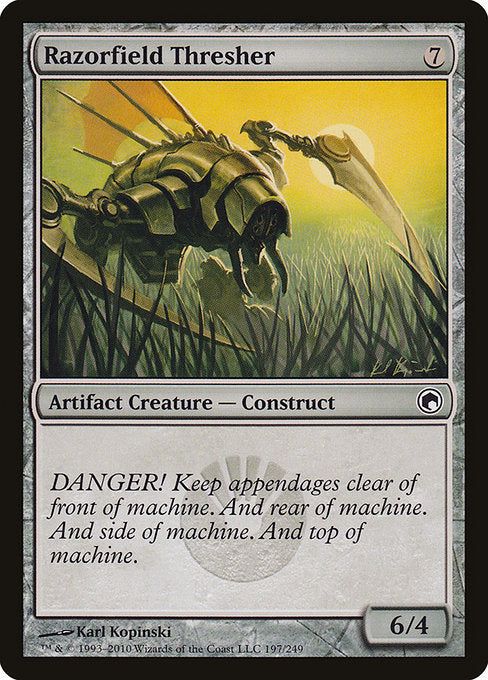 Razorfield Thresher [Scars of Mirrodin] | Gam3 Escape