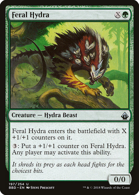 Feral Hydra [Battlebond] | Gam3 Escape