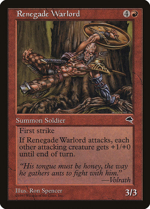 Renegade Warlord [Tempest] | Gam3 Escape