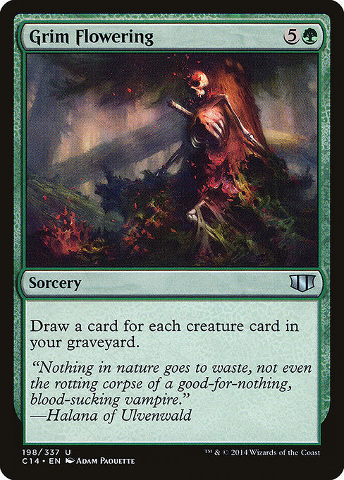 Grim Flowering [Commander 2014] | Gam3 Escape