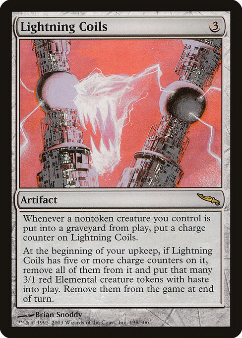 Lightning Coils [Mirrodin] | Gam3 Escape