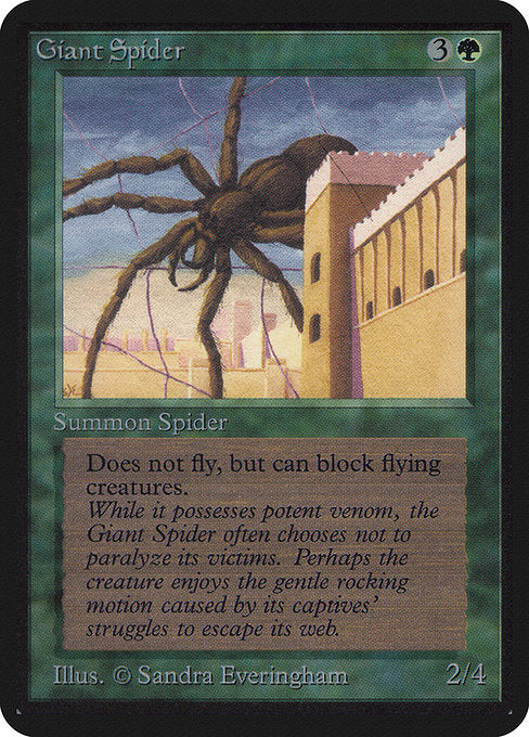 Giant Spider [Limited Edition Alpha] | Gam3 Escape
