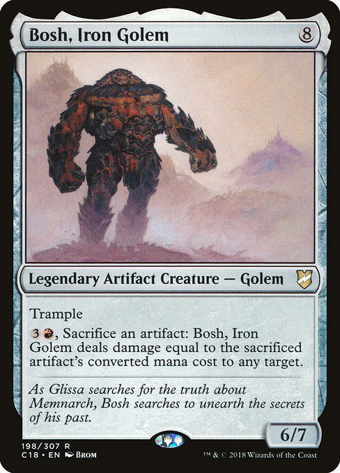 Bosh, Iron Golem [Commander 2018] | Gam3 Escape