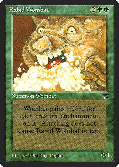 Rabid Wombat [Legends] | Gam3 Escape