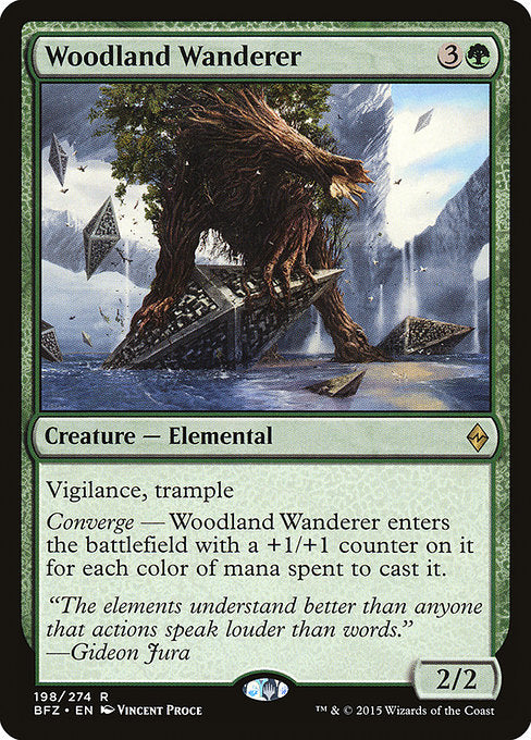 Woodland Wanderer [Battle for Zendikar] | Gam3 Escape