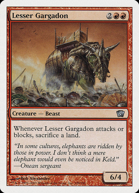 Lesser Gargadon [Eighth Edition] | Gam3 Escape