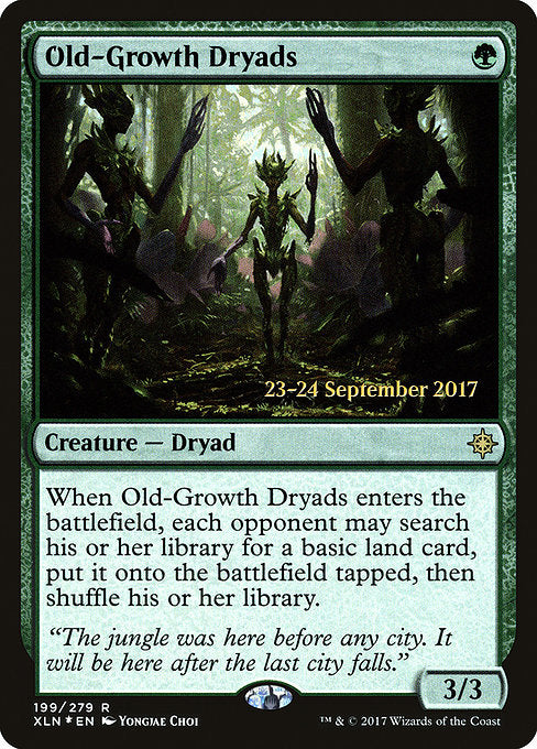 Old-Growth Dryads [Ixalan Promos] | Gam3 Escape