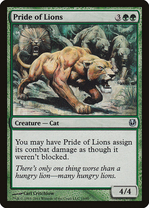 Pride of Lions [Duel Decks: Ajani vs. Nicol Bolas] | Gam3 Escape