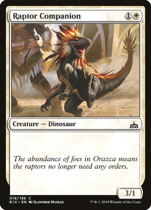 Raptor Companion [Rivals of Ixalan] | Gam3 Escape