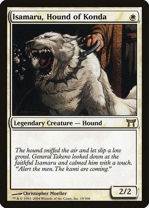 Isamaru, Hound of Konda [Champions of Kamigawa] | Gam3 Escape