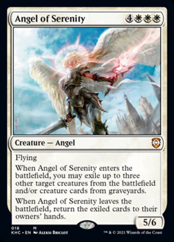 Angel of Serenity [Kaldheim Commander] | Gam3 Escape