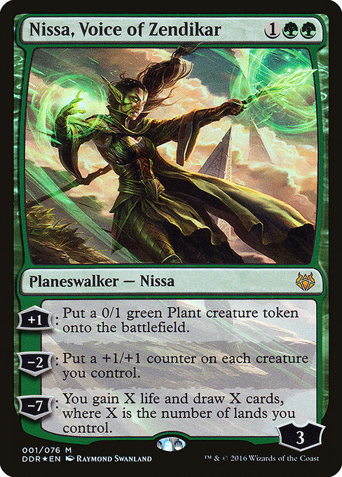 Nissa, Voice of Zendikar [Duel Decks: Nissa vs. Ob Nixilis] | Gam3 Escape
