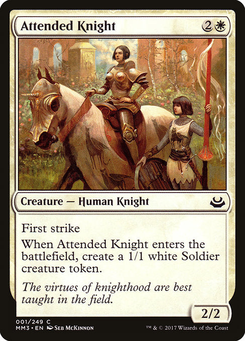 Attended Knight [Modern Masters 2017] | Gam3 Escape