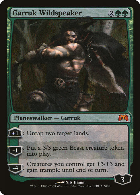 Garruk Wildspeaker [Duels of the Planeswalkers Promos 2009] | Gam3 Escape