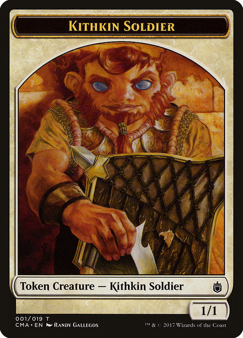 Kithkin Soldier [Commander Anthology Tokens] | Gam3 Escape