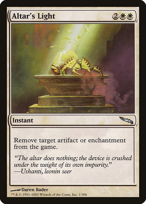 Altar's Light [Mirrodin] | Gam3 Escape