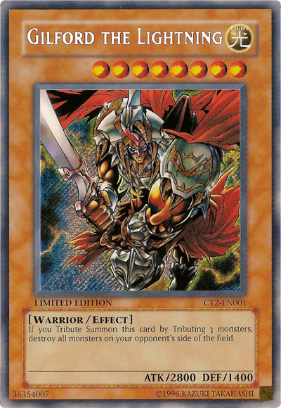 Gilford the Lightning [CT2-EN001] Secret Rare | Gam3 Escape