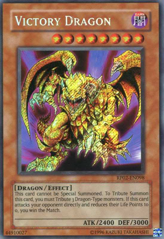 Victory Dragon [RP02-EN098] Secret Rare | Gam3 Escape