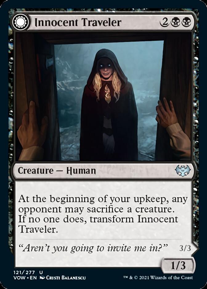 Innocent Traveler // Malicious Invader [Innistrad: Crimson Vow] | Gam3 Escape