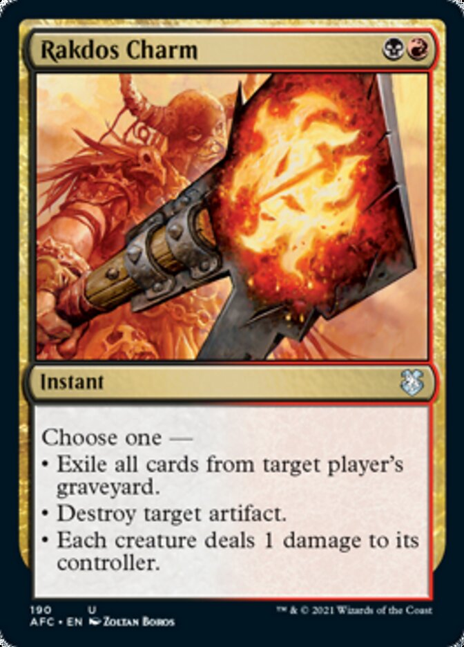 Rakdos Charm [Dungeons & Dragons: Adventures in the Forgotten Realms Commander] | Gam3 Escape