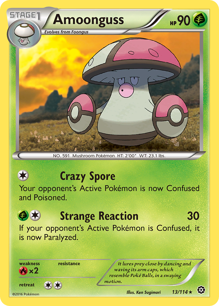 Amoonguss (13/114) [XY: Steam Siege] | Gam3 Escape