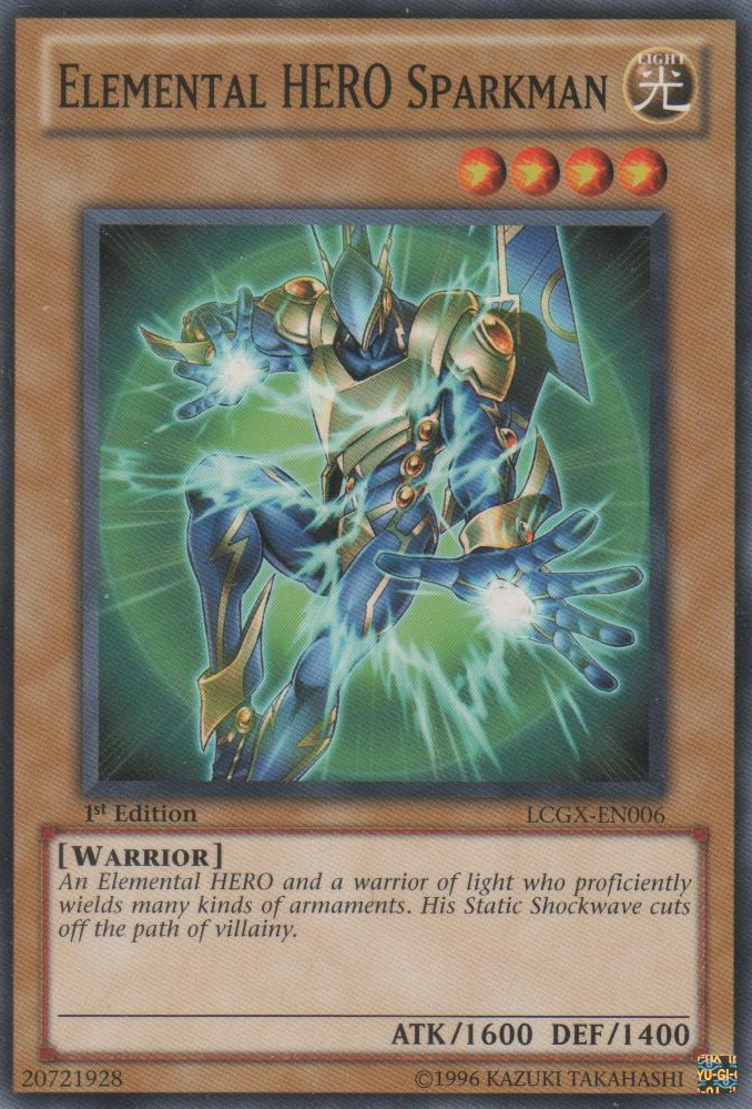 Elemental HERO Sparkman [LCGX-EN006] Common | Gam3 Escape