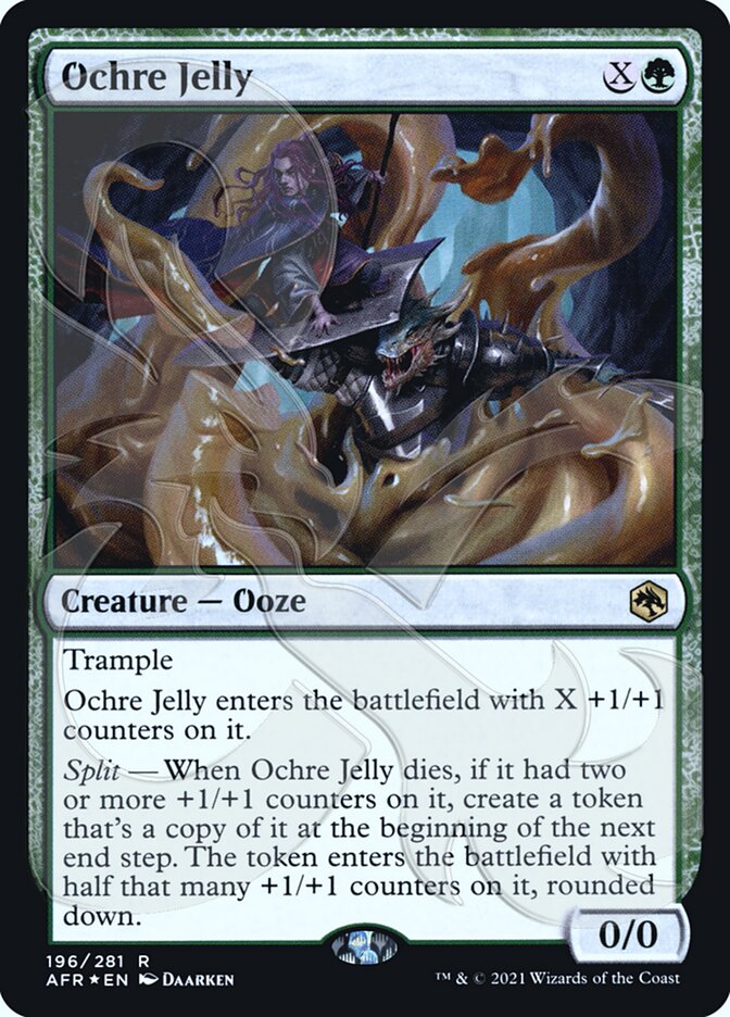 Ochre Jelly (Ampersand Promo) [Dungeons & Dragons: Adventures in the Forgotten Realms Promos] | Gam3 Escape